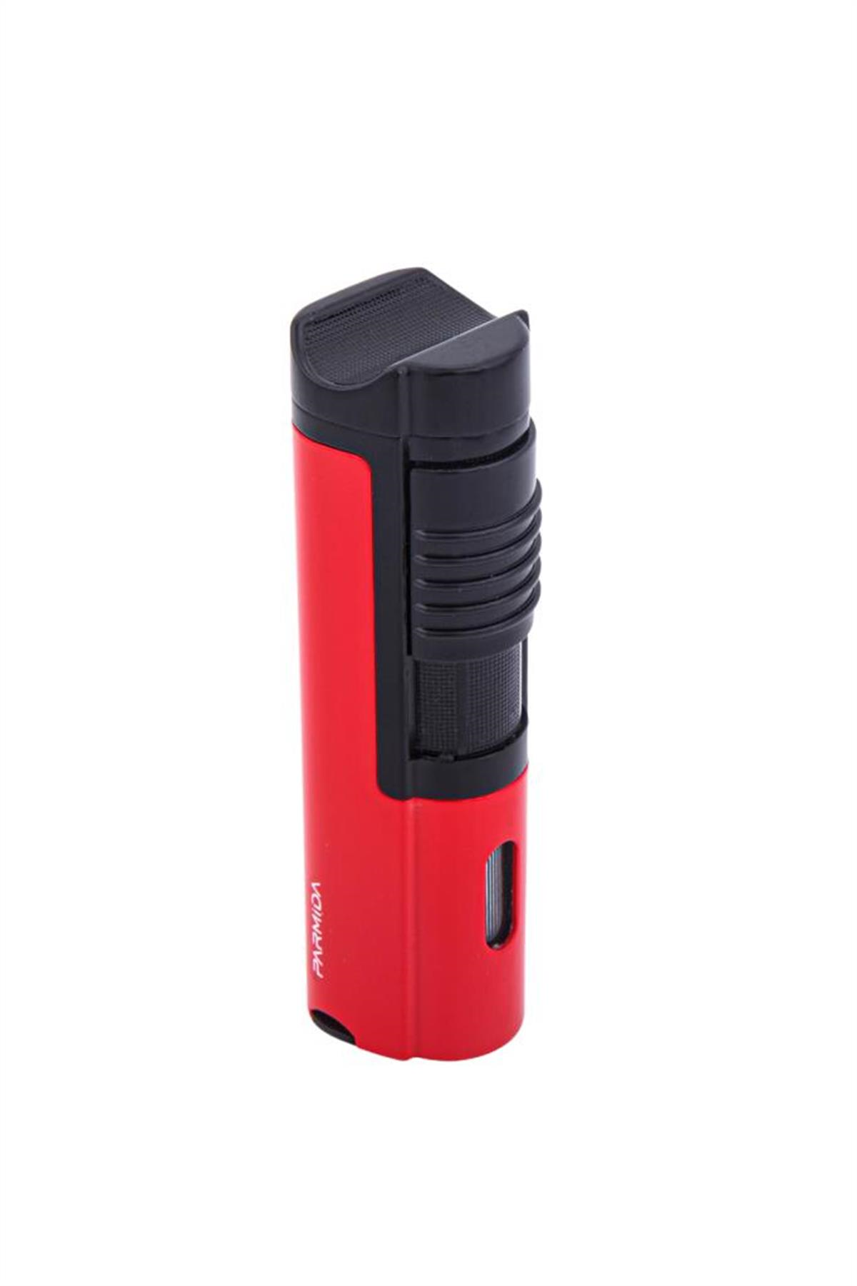 Parmida 3 Torch Pürmüz Kırmızı Puro Çakmağı PCM0561