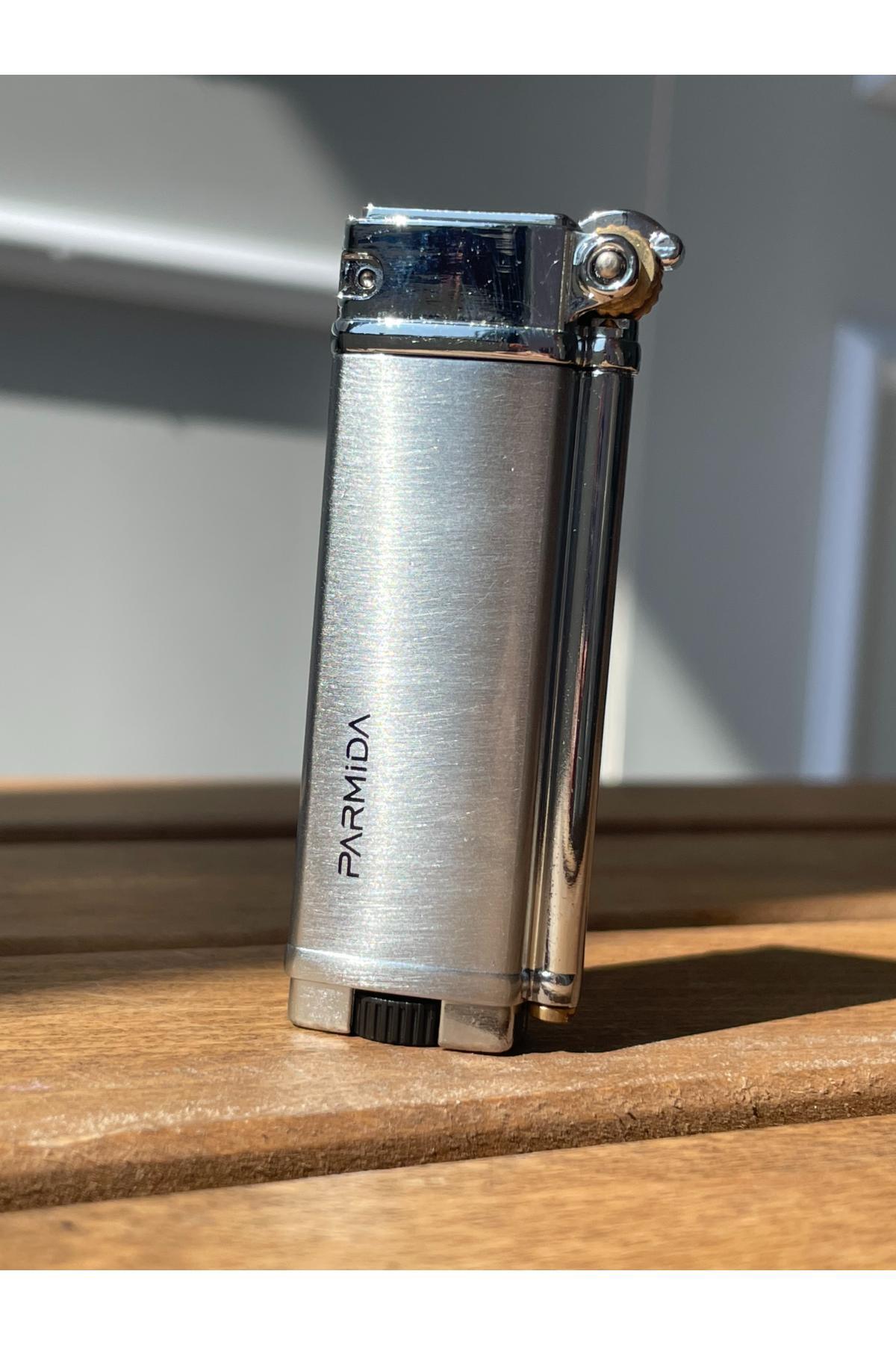 Parmida Tek Torch Çakmak Gümüş PCM0601