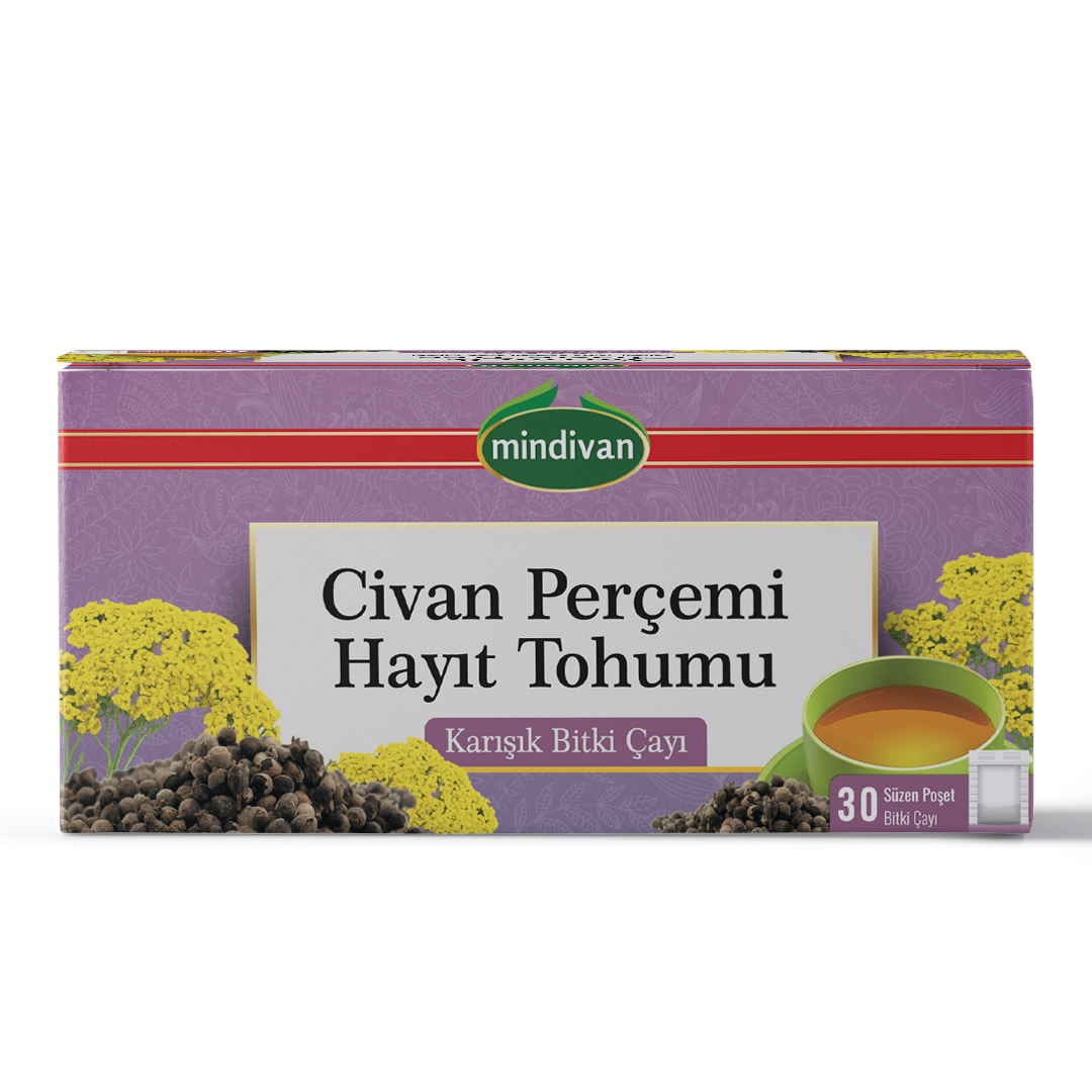 Civan Perçemi & Hayıt Tohumu Karışık Bitki Çay 30 Lu Süzen Poşet