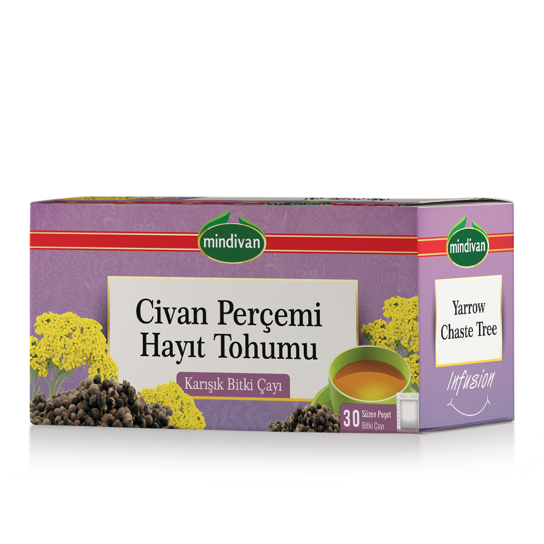 Civan Perçemi & Hayıt Tohumu Karışık Bitki Çay 30 Lu Süzen Poşet