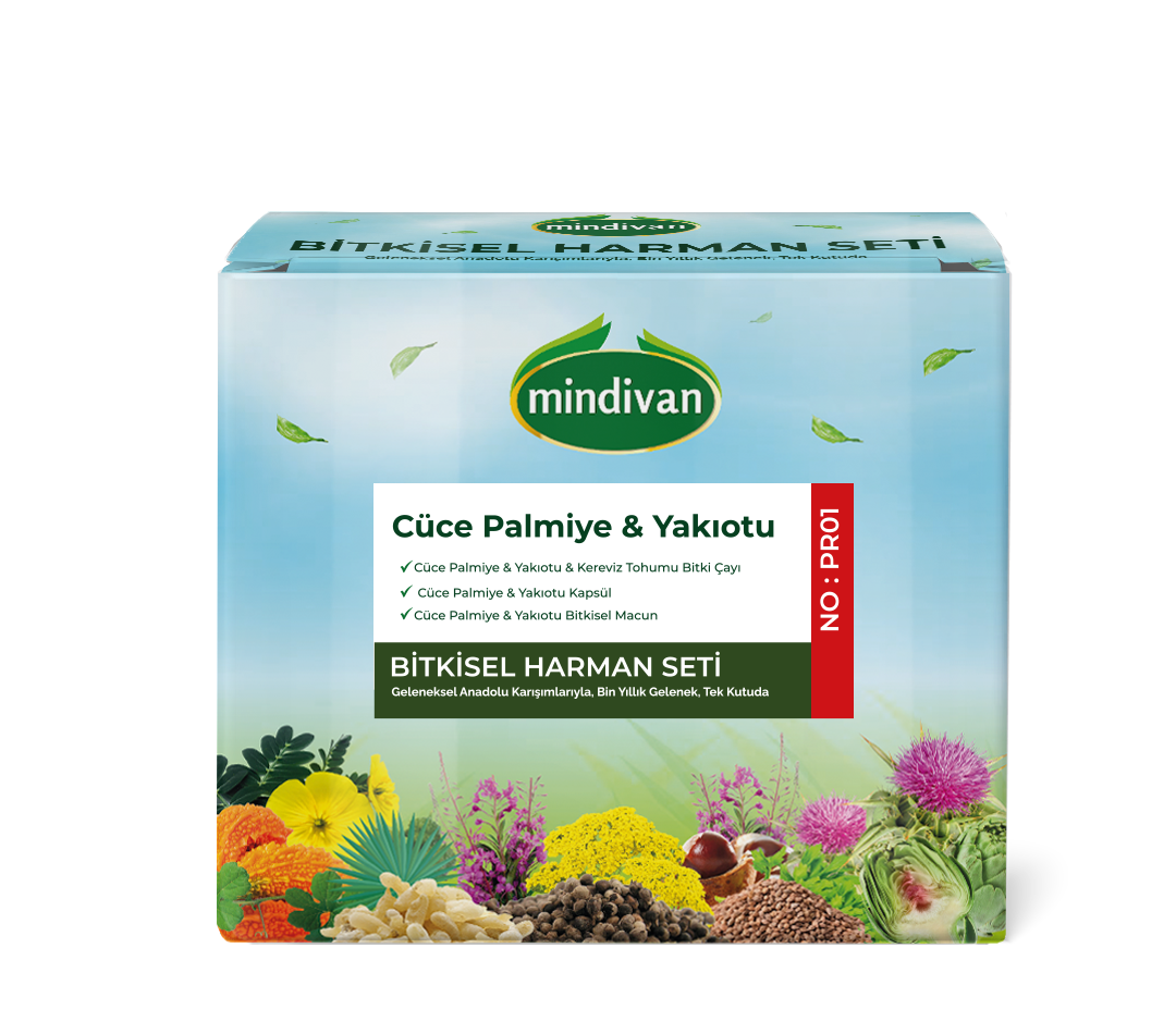 Cüce Palmiye & Yakıotu Bitkisel Harman Seti No: Pr01