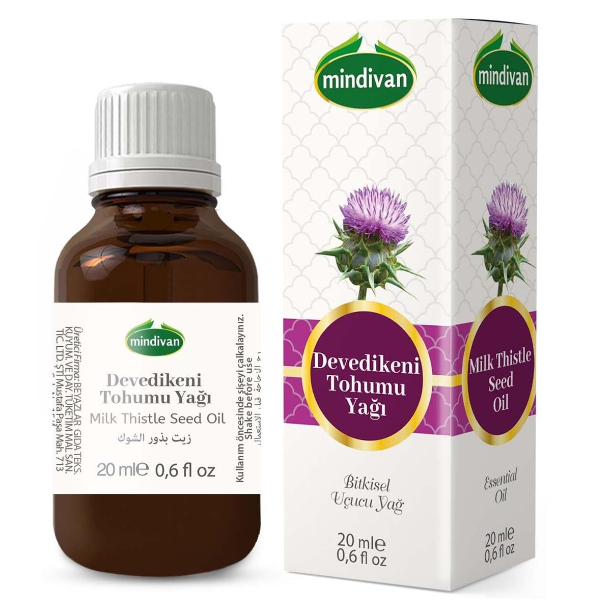 Saf Deve Dikeni Yağı 20 Ml