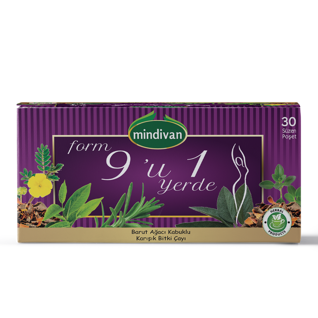 Dokuzu Bir Yerde Form Çay 30Lu