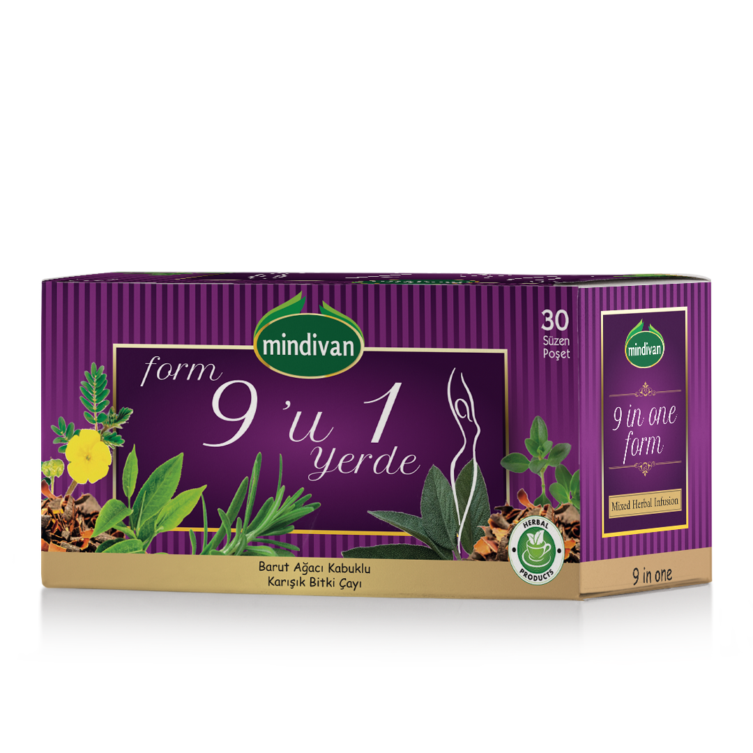 Dokuzu Bir Yerde Form Çay 30Lu