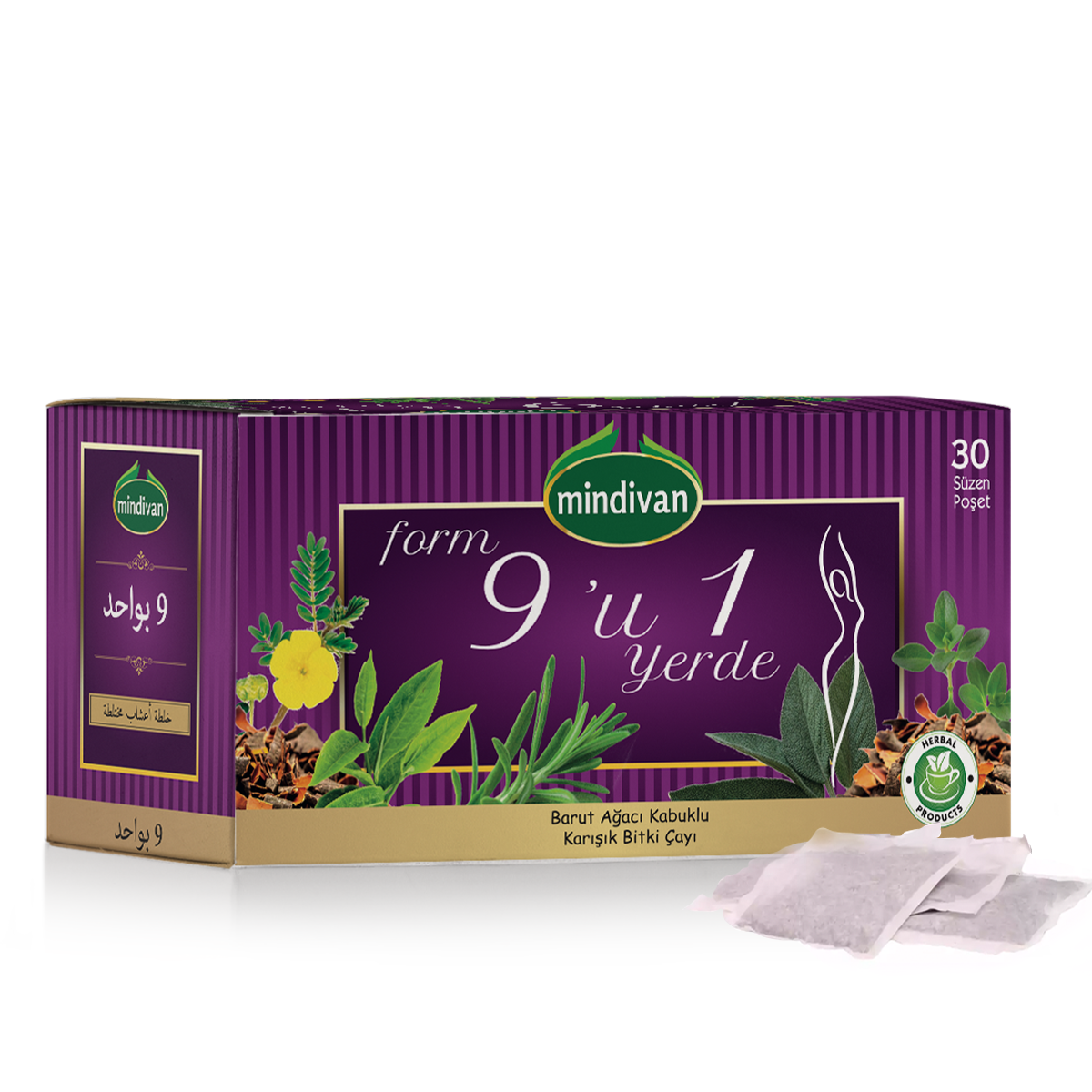 Dokuzu Bir Yerde Form Çay 30Lu
