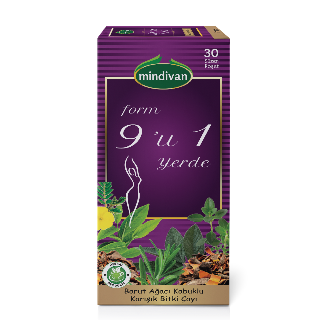 Dokuzu Bir Yerde Form Çay 30Lu