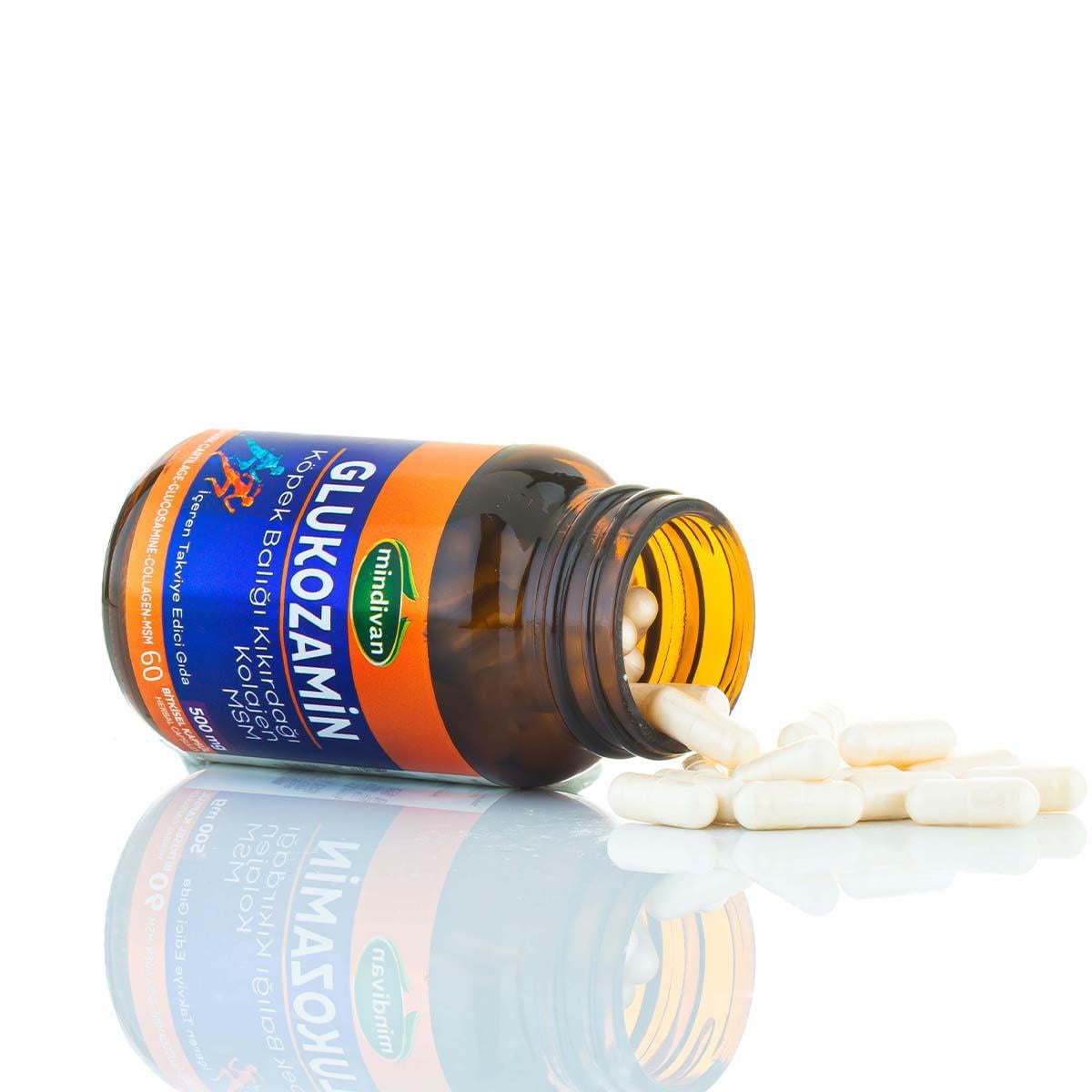 Glukozamin & Köpek Balığı Kıkırdağı & Kolajen & Msm 500 Mg 60 Kapsül 