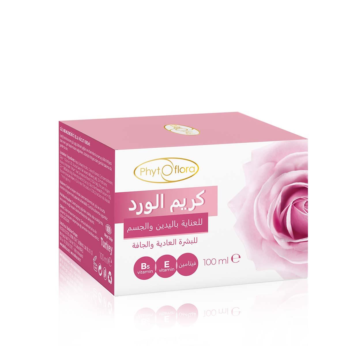 Gül Nemlendirici El Ve Yüz Kremi 100 Ml