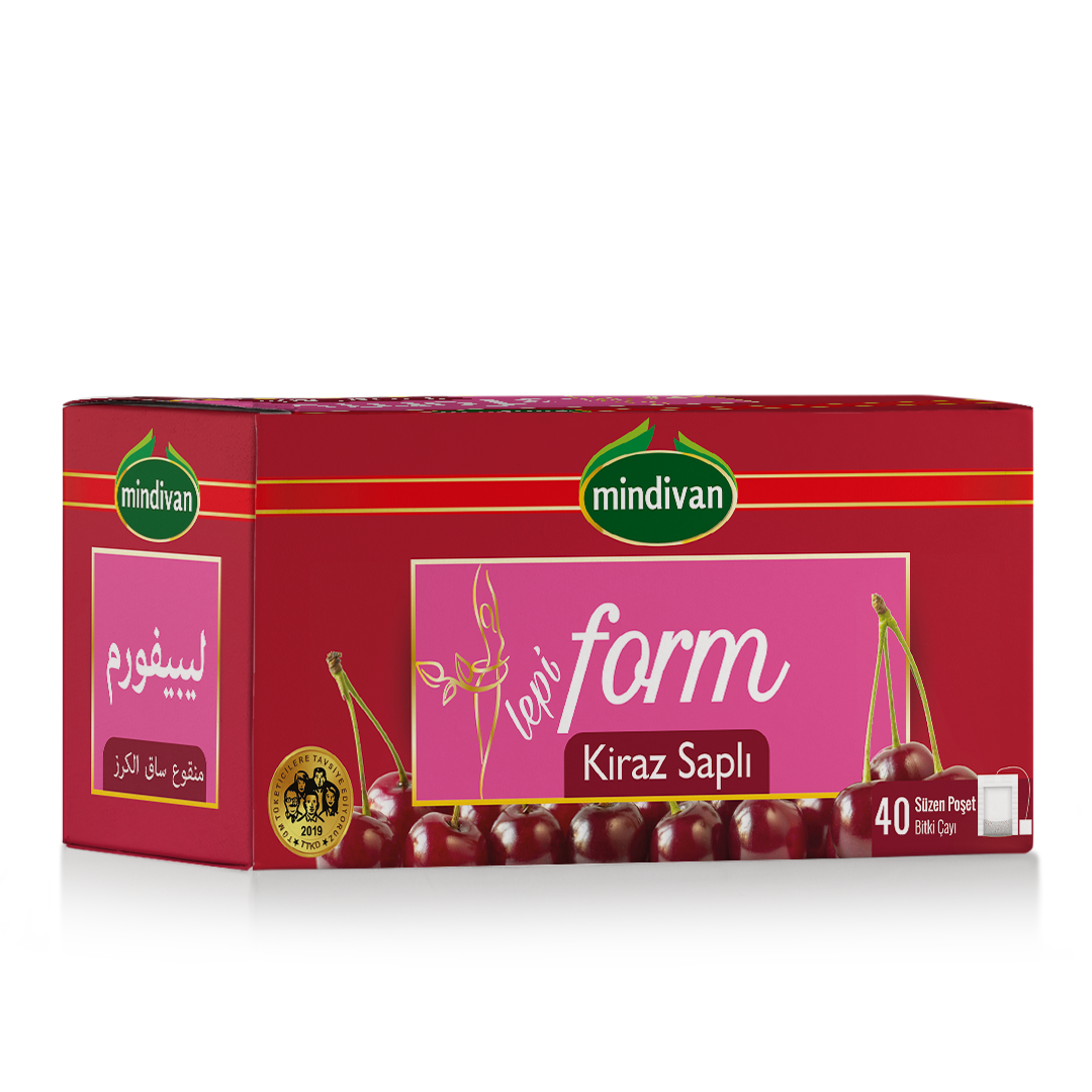 Lepi Form Kiraz Saplı Form Çayı 40Lı ( Diet Destek Ürünü )