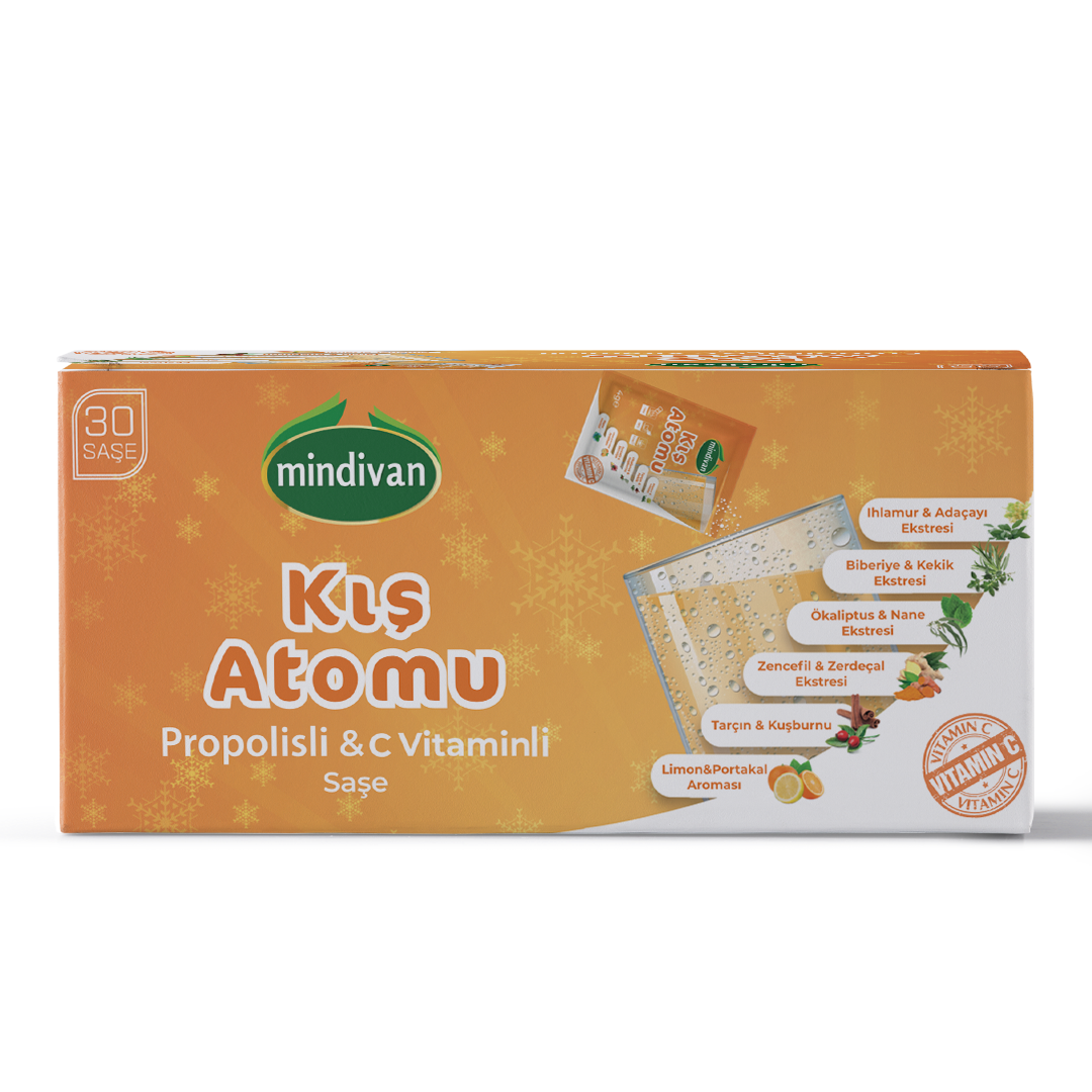 Kış Atomu Propolis Ve C Vitaminli Saşe 30Lu