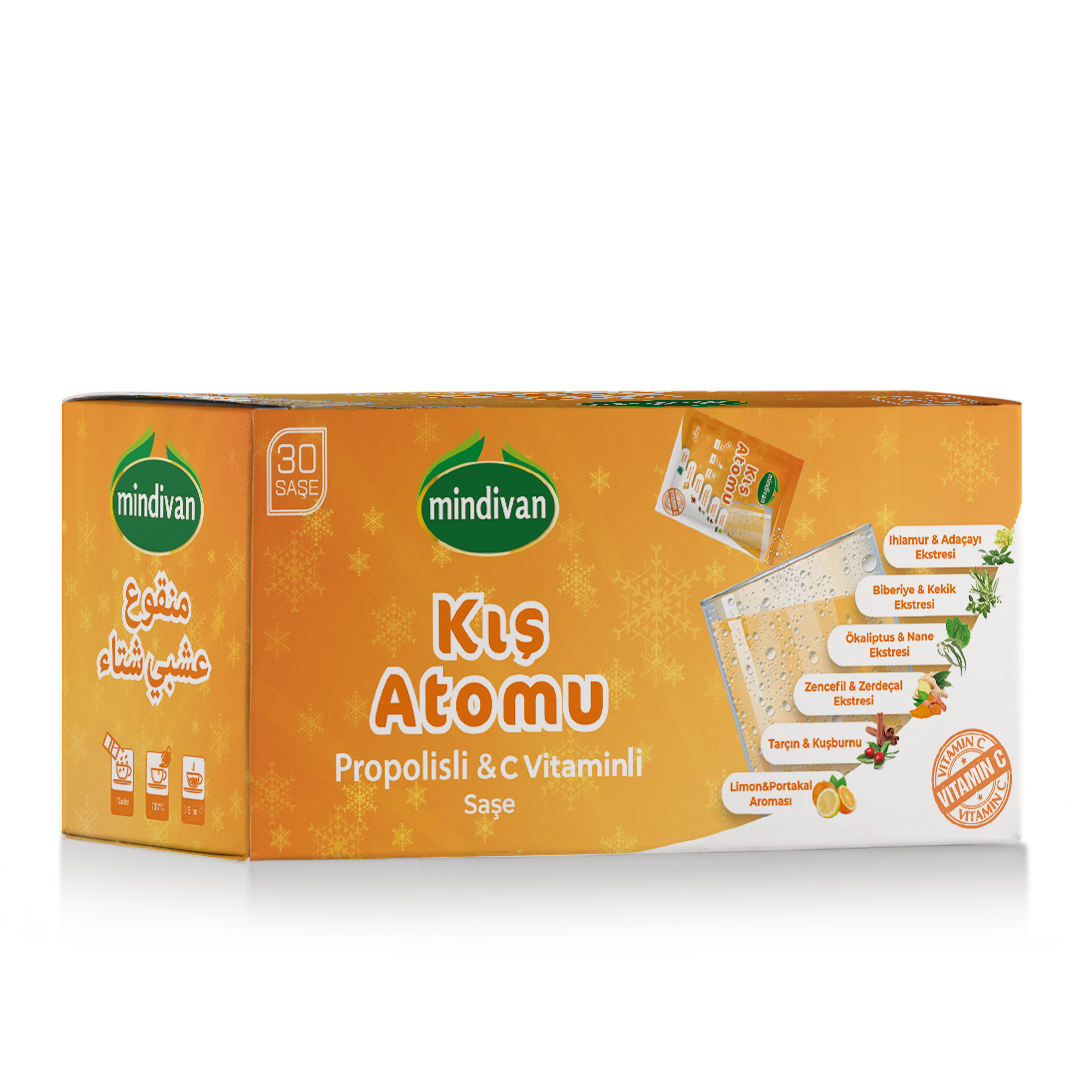 Kış Atomu Propolis Ve C Vitaminli Saşe 30Lu