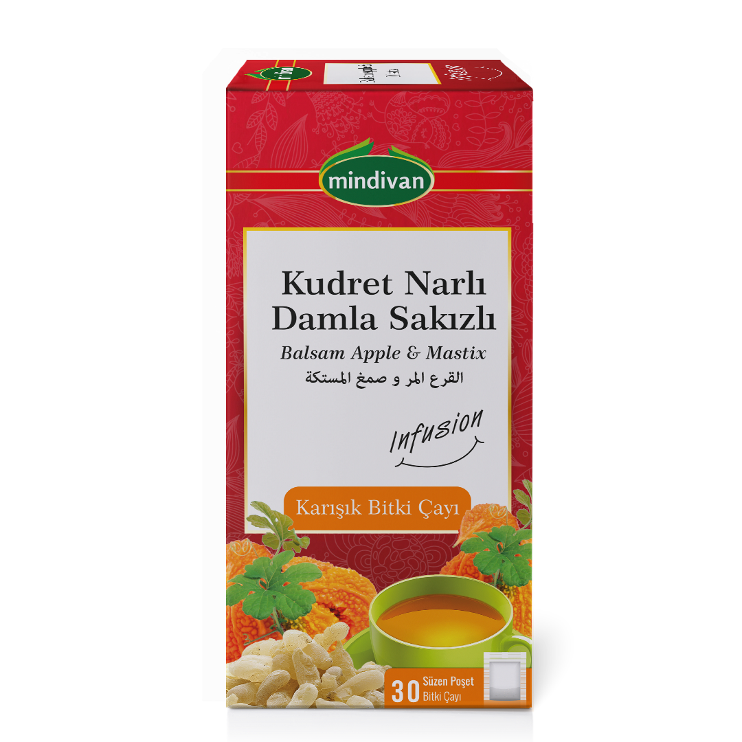 Kudret Narlı Damla Sakızlı Çay 30Lu Süzen Poşet