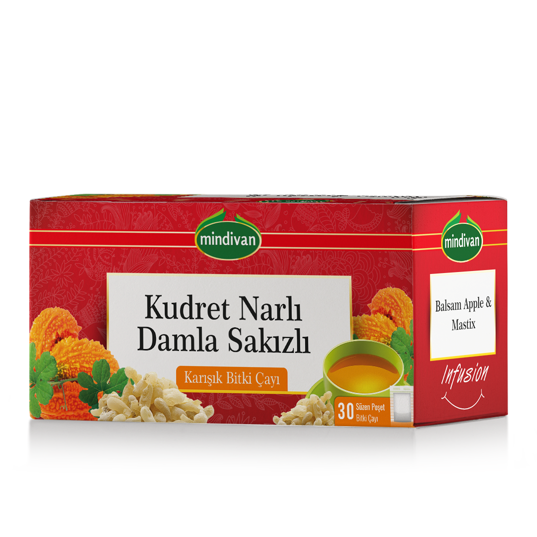 Kudret Narlı Damla Sakızlı Çay 30Lu Süzen Poşet