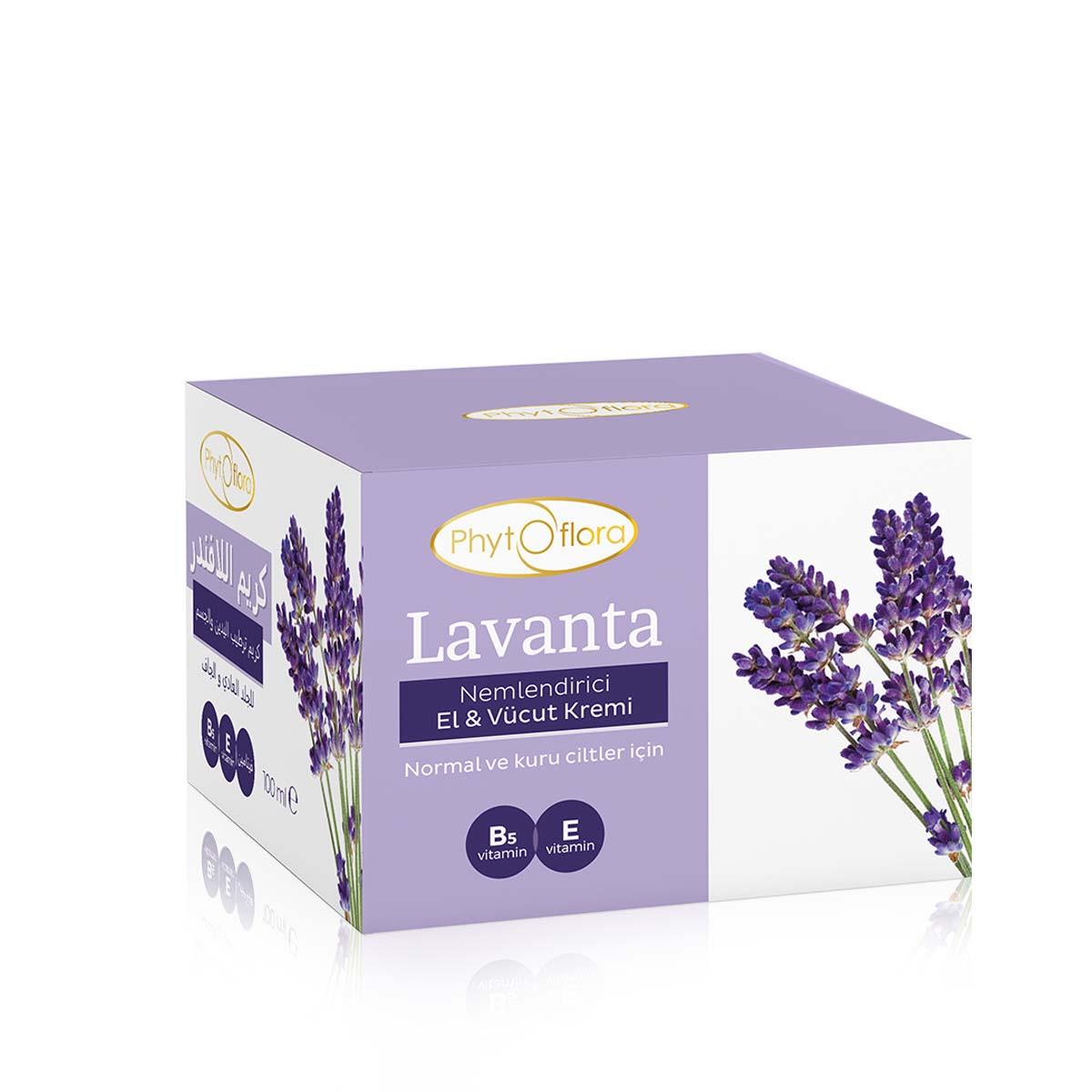 Lavanta Nemlendirici El Ve Yüz Kremi 100 Ml