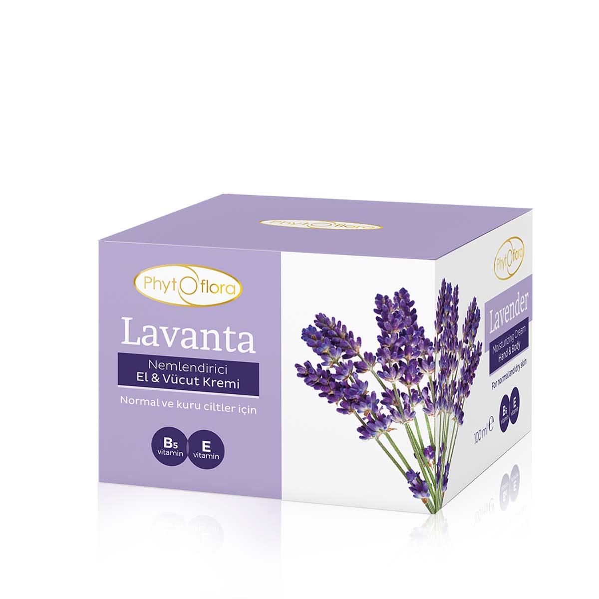 Lavanta Nemlendirici El Ve Yüz Kremi 100 Ml
