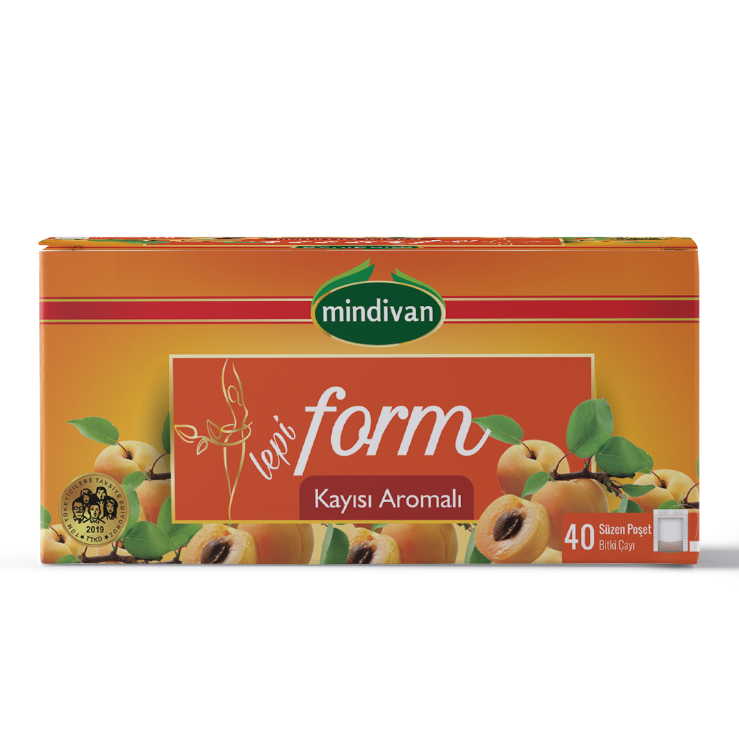 Lepi Form Kayısı Aromalı  Çay 40Lı ( Diet Destek Ürünü )