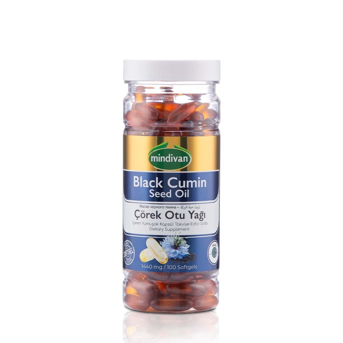 Çörekotu Yağı Softjel 1440 Mg 100 Adet