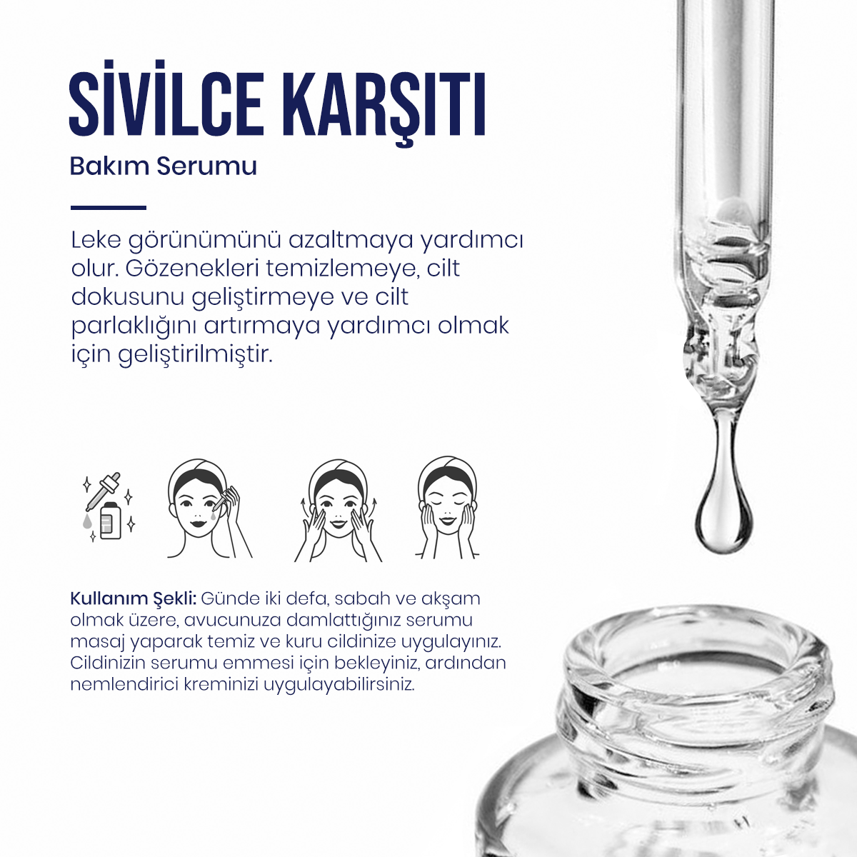 Sivilce (Antı Acne) Karşıtı Serum 30 Ml
