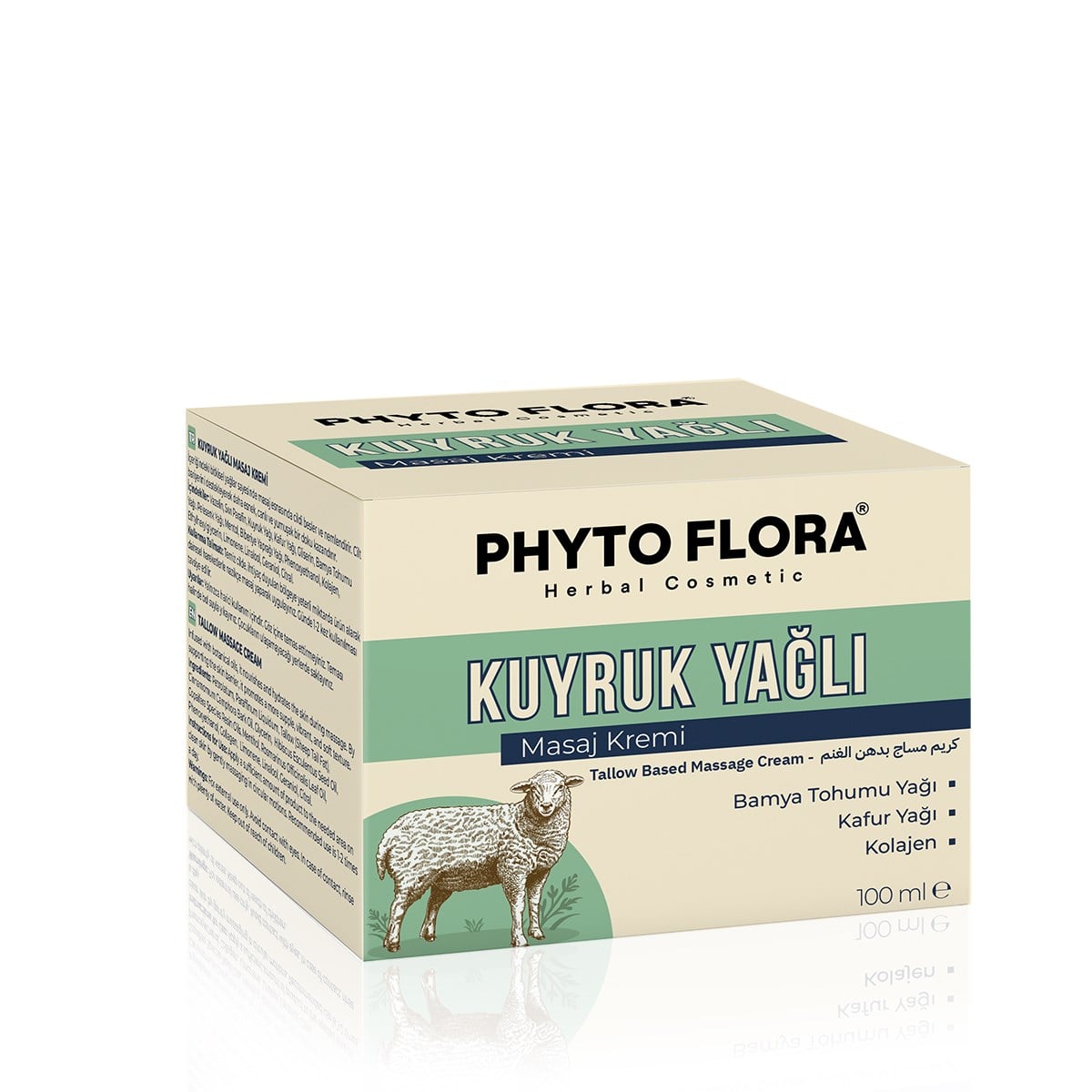 PHYTOFLORA KUYRUK YAĞLI MASAJ KREMİ 100 ML