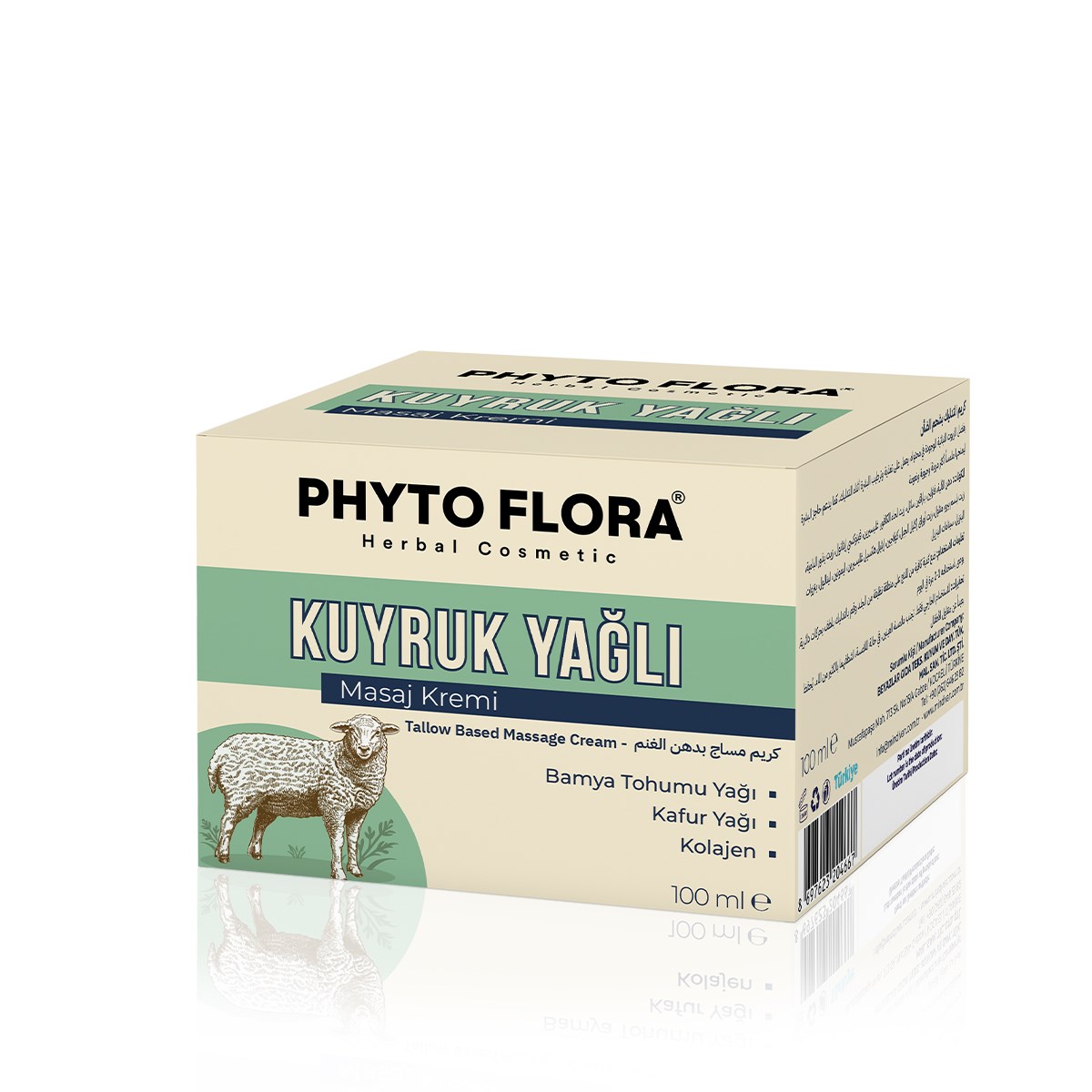 PHYTOFLORA KUYRUK YAĞLI MASAJ KREMİ 100 ML