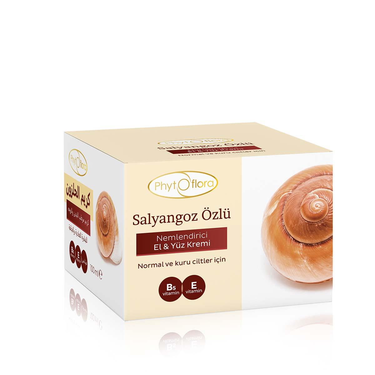 Salyangoz Özlü Nemlendirici El Ve Yüz Kremi 100 Ml