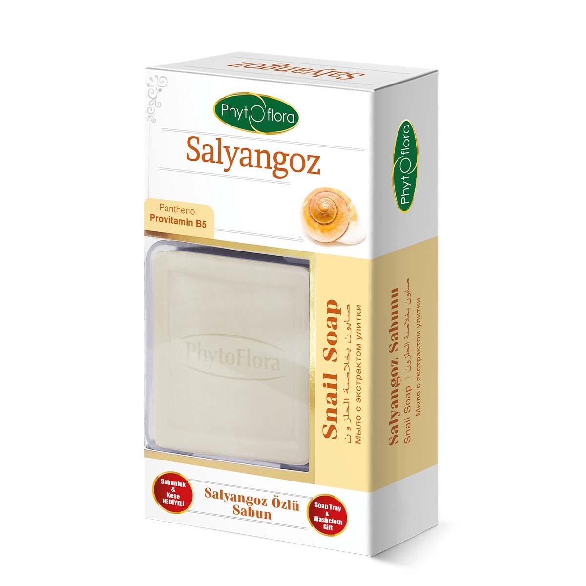 Salyangoz Özlü Sabun Kese Ve Sabunluk Hediyeli 125 G