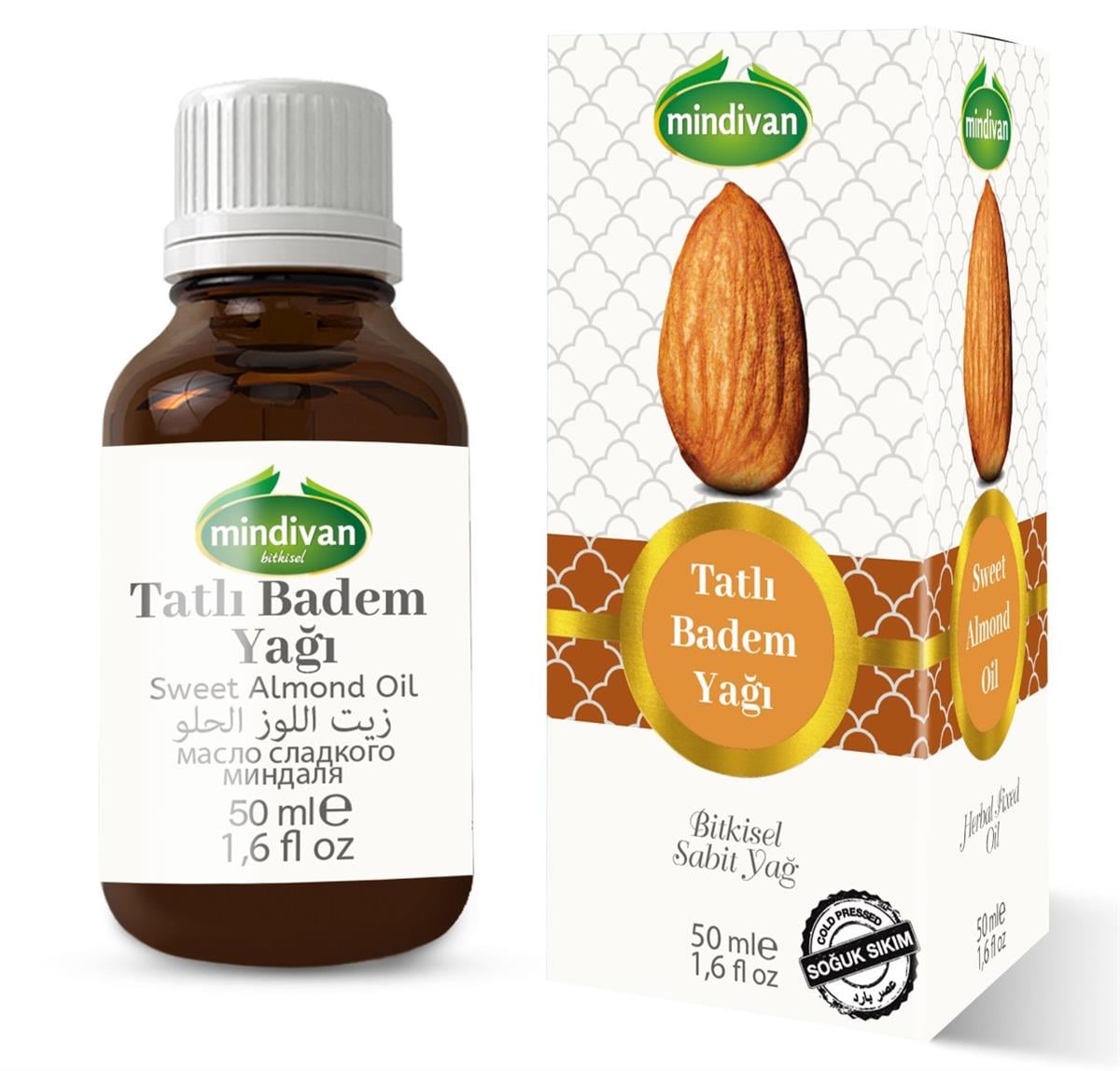 Tatlı Badem Yağı 50 cc