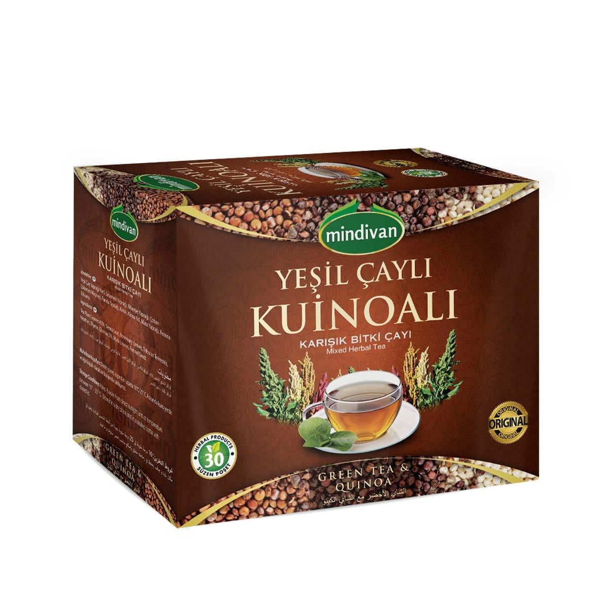 Yeşil Çaylı Kinoa Çayı 30Lu