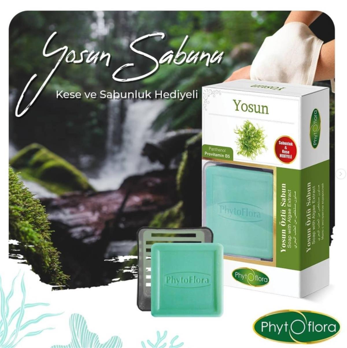 Yosun Özlü Sabun Kese Ve Sabunluk Hediyeli 125 G