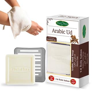 Arabic Ud Özlü Sabun Kese Ve Sabunluk Hediyeli 125 G