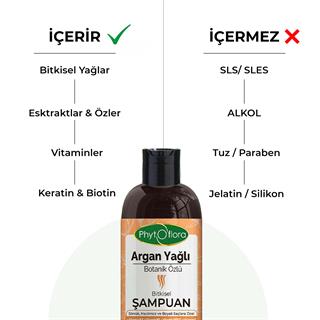 Argan Yağlı Botanik Özlü Bitkisel Şampuan 400 Ml
