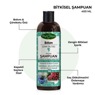 Bıttım Çörek Otu Özlü Bitkisel Şampuan 400 Ml
