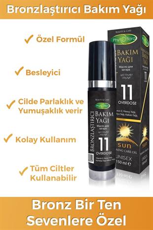 Bronzlaştırıcı Bakım Yağı 150 Ml
