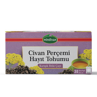 Civan Perçemi & Hayıt Tohumu Karışık Bitki Çay 30 Lu Süzen Poşet