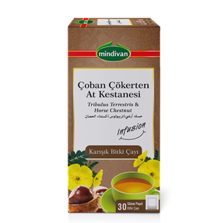 Çoban Çökerten & At Kestanesi Karışık Bitki Çay 30 Lu Süzen Poşet
