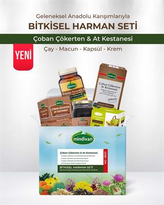 Çoban Çökerten & At Kestanesi Bitkisel Harman Seti No:B501