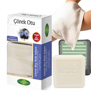 Çörekotu Özlü Sabun Kese Ve Sabunluk Hediyeli 125 G