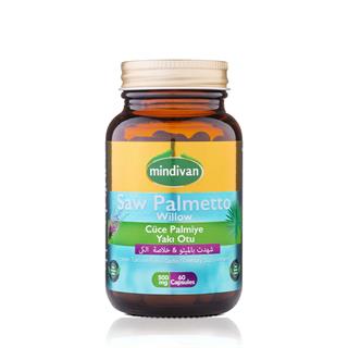 Cüce Palmiye & Yakı Otu Ekstresi 500 Mg 60 Kapsül