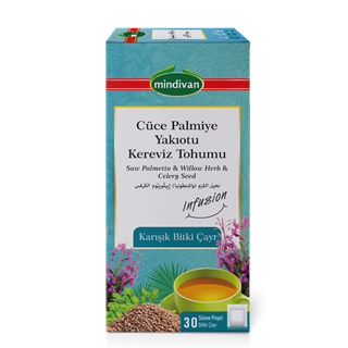 Cüce Palmiye & Yakıotu & Kereviz Tohumu  30 Lu Süzen Poşet