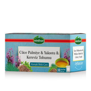 Cüce Palmiye & Yakıotu & Kereviz Tohumu  30 Lu Süzen Poşet