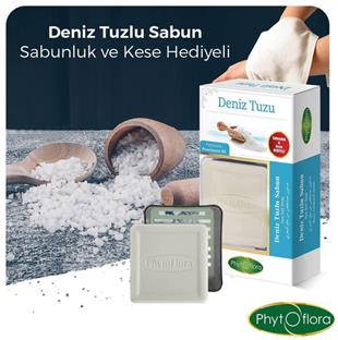 Deniz Tuzlu Sabun Kese Ve Sabunluk Hediyeli 125 G