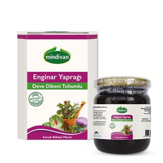 Enginar Yaprağı & Devedikeni Tohumu Karışık Bitkisel Macun 230 G