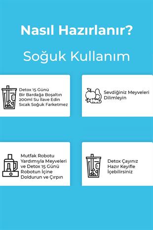 Detox 15 Gün Çayı 30Lu