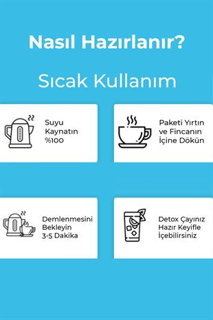 Detox 15 Gün Çayı 30Lu