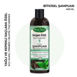Isırgan Özlü Çam Terebentin Özlü Bitkisel Şampuan 400 Ml