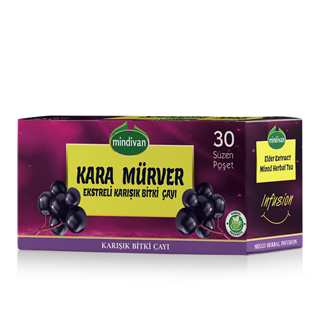 Kara Mürver Ekstreli  30lu Karışık Bitki Çayı