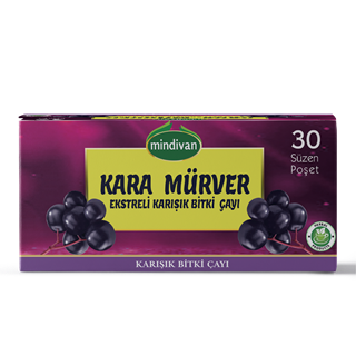 Kara Mürver Ekstreli  30lu Karışık Bitki Çayı