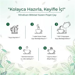Karahindiba Karışık Bitki Çayı 20 Süzen Poşet Çay