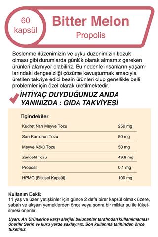Kudret Narı & Propolis 500 Mg 60 Kapsül
