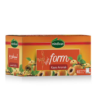 Lepi Form Kayısı Aromalı  Çay 40Lı ( Diet Destek Ürünü )